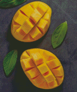 Aesthetic Mango Fruit Diamond Painting