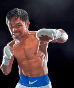 Aesthetic Manny Pacquiao Diamond Painting