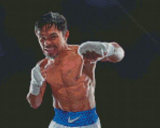 Aesthetic Manny Pacquiao Diamond Painting