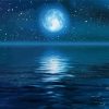 Aesthetic Moon Water Diamond Painting