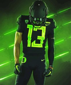 Aesthetic Oregon Ducks Football Diamond Painting