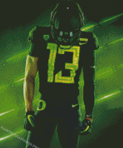 Aesthetic Oregon Ducks Football Diamond Painting