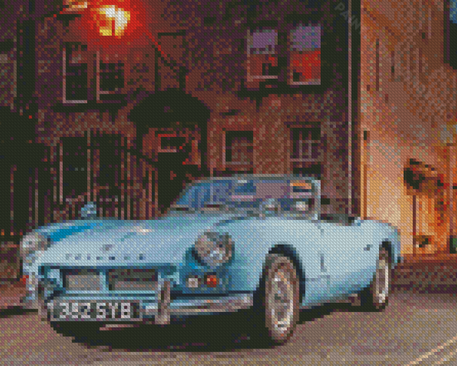 Aesthetic Spitfire Car Diamond Painting