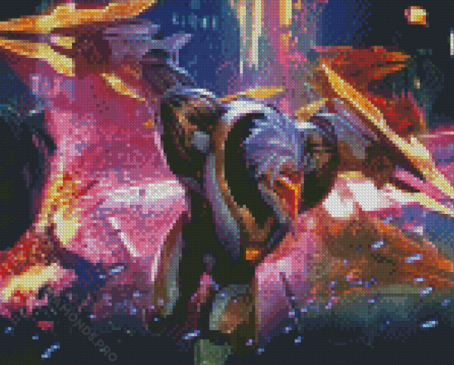 Aesthetic Zed League Of Legends Diamond Paintings