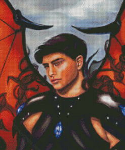 Aesthetic Azriel Diamond Painting