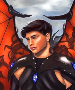 Aesthetic Azriel Diamond Painting