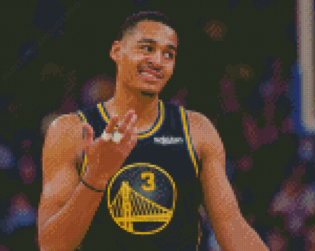 Aesthetic Jordan Poole Diamond Painting