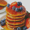 Aesthetic Pancakes And Fruits Diamond Paintings