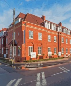 Amersham Town Buildings Diamond Painting