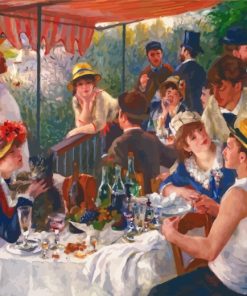 Auguste Renoirs Luncheon Of The Boating Party Diamond Paintings