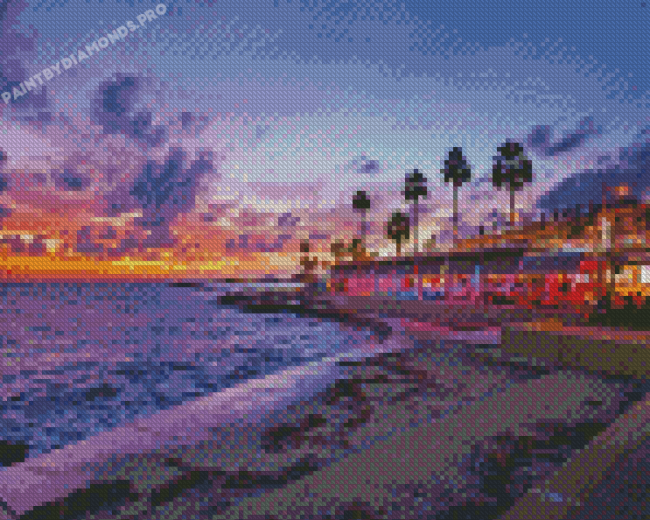 Ayia Napa Sunset Diamond Painting