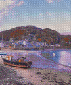 Barmouth Wales Seaside Diamond Painting