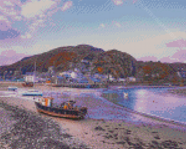 Barmouth Wales Seaside Diamond Painting