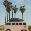 Beach Van Aesthetic Diamond Paintings