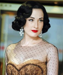 Beautiful Dita Von Teese Diamond Paintings