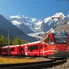 Bernina Express Train Diamond Painting