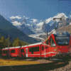 Bernina Express Train Diamond Painting