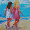 Besties At The Beach Diamond Painting