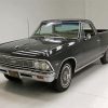 Black 66 El Camino Diamond Painting