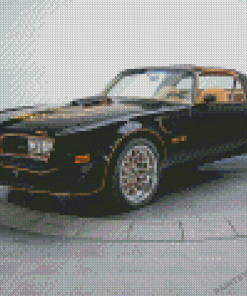 Black 78 Firebird Diamond Paintings