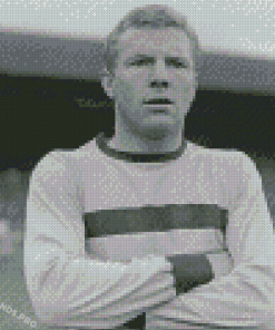 Black And White Bobby Moore Diamond Paintings