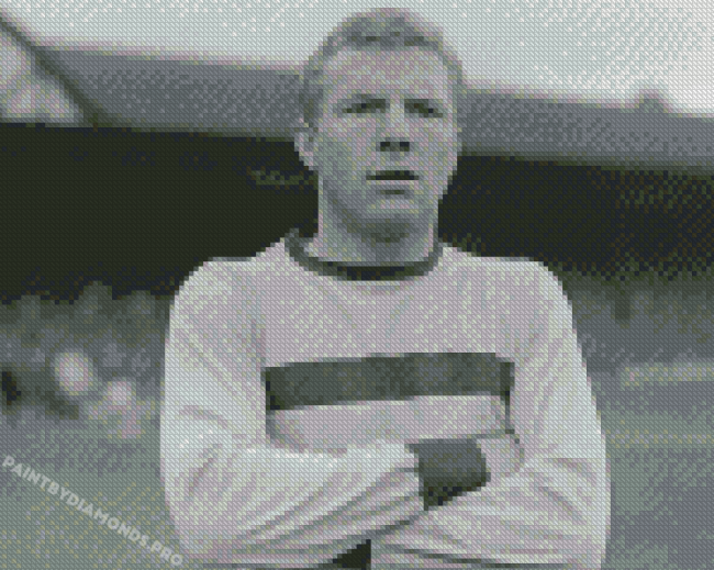 Black And White Bobby Moore Diamond Paintings