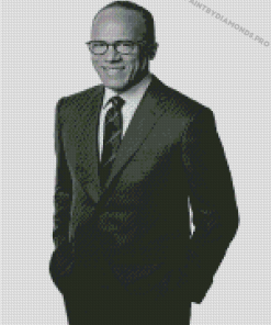 Black And White Lester Holt Diamond Paintings