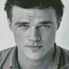 Black And White Finn Wittrock Diamond Paintings