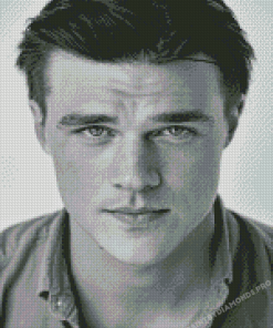 Black And White Finn Wittrock Diamond Paintings