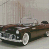 Brown 1956 Thunderbird Diamond Painting