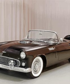 Brown 1956 Thunderbird Diamond Painting