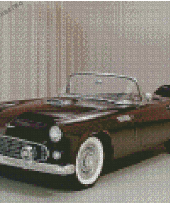 Brown 1956 Thunderbird Diamond Painting