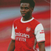 Bukayo Saka Diamond Paintings