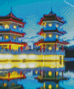 Chinese Building Diamond Paintings