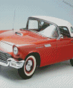 Classic 1957 Ford Car Diamond Painting