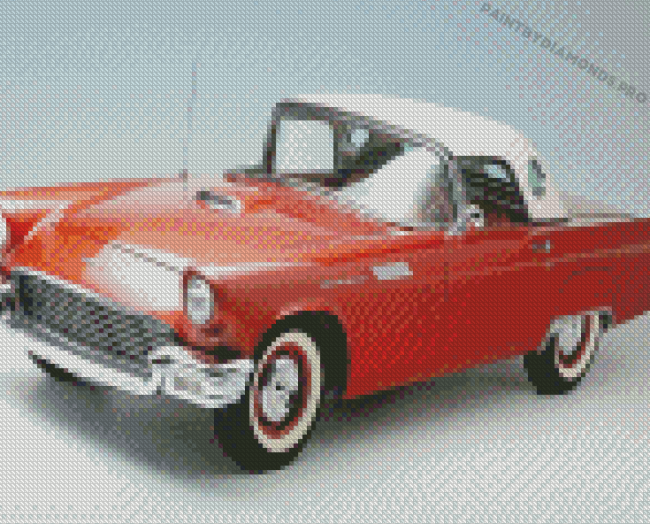 Classic 1957 Ford Car Diamond Painting