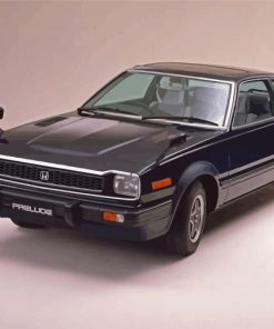 Classic Black Honda Prelude Diamond Painting