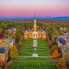 Colby College Building Diamond Painting