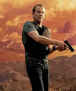 Cool 24 Jack Bauer Diamond Painting