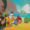 Cool Angry Birds Diamond Painting