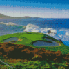 Cool Pebble Beach Golf Diamond Painting