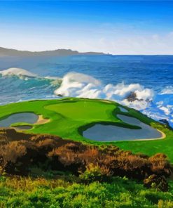 Cool Pebble Beach Golf Diamond Painting