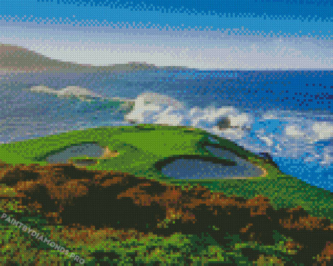 Cool Pebble Beach Golf Diamond Painting