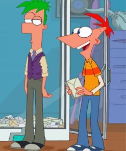 Cool Phineas And Ferb Diamond Paintings