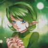 Cool Saria Legend Of Zelda Diamond Painting