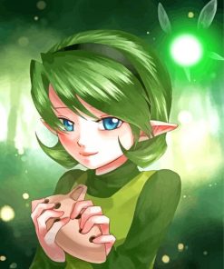 Cool Saria Legend Of Zelda Diamond Painting