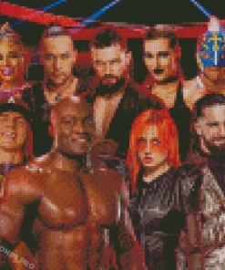 Cool WWE Wrestling Diamond Paintings