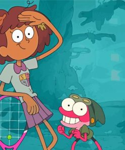 Cool Amphibia Diamond Painting