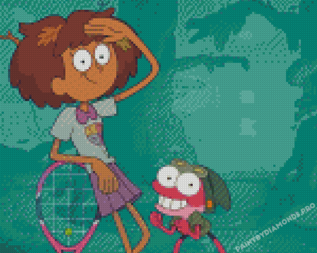 Cool Amphibia Diamond Painting