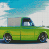 Cool Green Chevy Diamond Painting